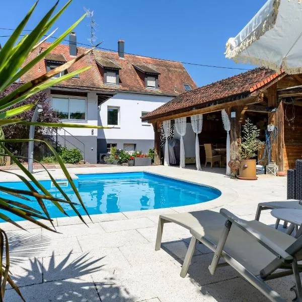 Chez Noëlle - Piscine, khách sạn ở Sélestat