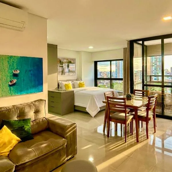Flat Planejado com Vista para Avenida Afonso Pena, hotel in Campo Grande