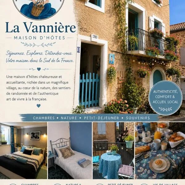 La Vannière, hotel a Le Poujol-sur-Orb