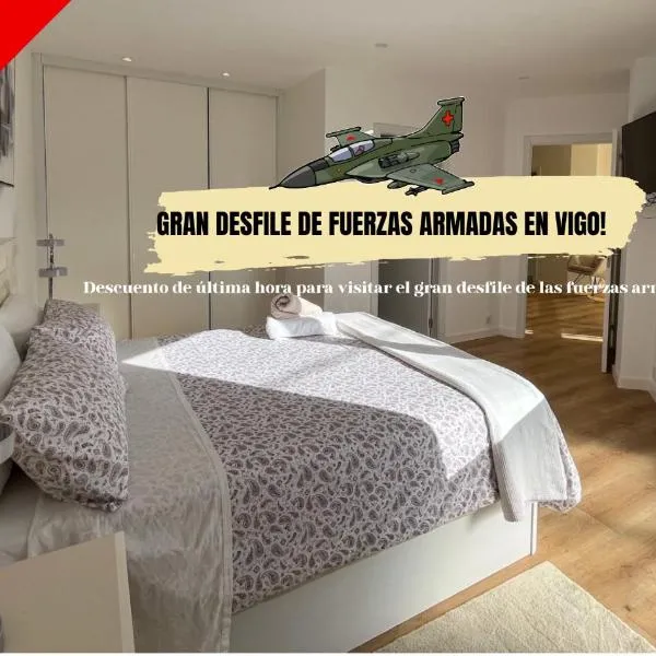Chalet en Aldán، فندق في كانجاس دي مورازو