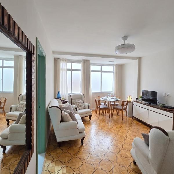 Copacabana 2 Quartos Excelente para Família e Melhor Localização