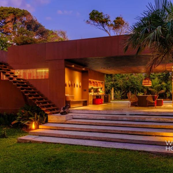 Casa Pé na Areia com Piscina e Staff - Wecare Hosting