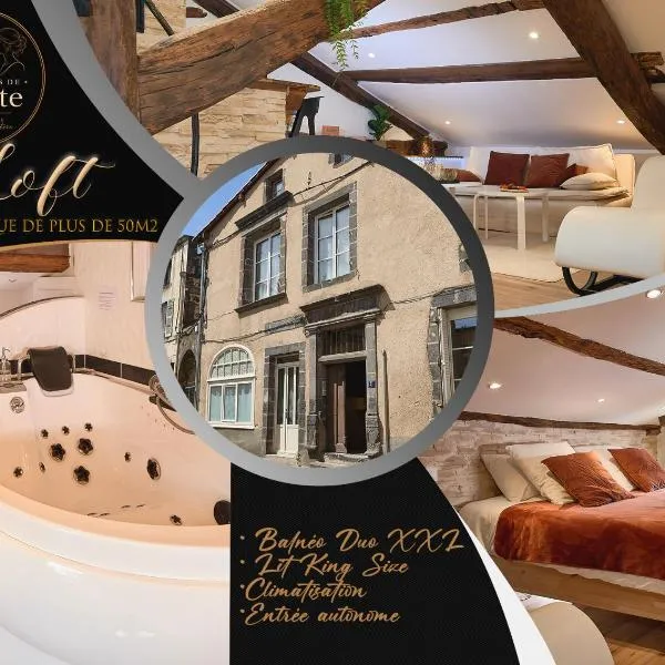 Loft Unique Romantique & Balnéothérapie, hotel i Riom