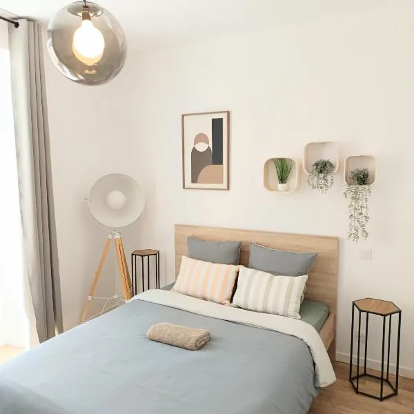 Appartement climatisé rez-de-chaussée, hotel di Joncy