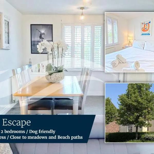 Arthurs Escape - Part of the The Bay Filey Holiday Village with pool, gym and direct beach access, pub, restaurant, tennis and meadows walks, hotell i Filey