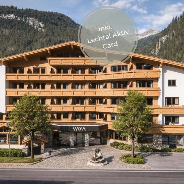 VAYA Lechtal, hotel Elbigenalpban