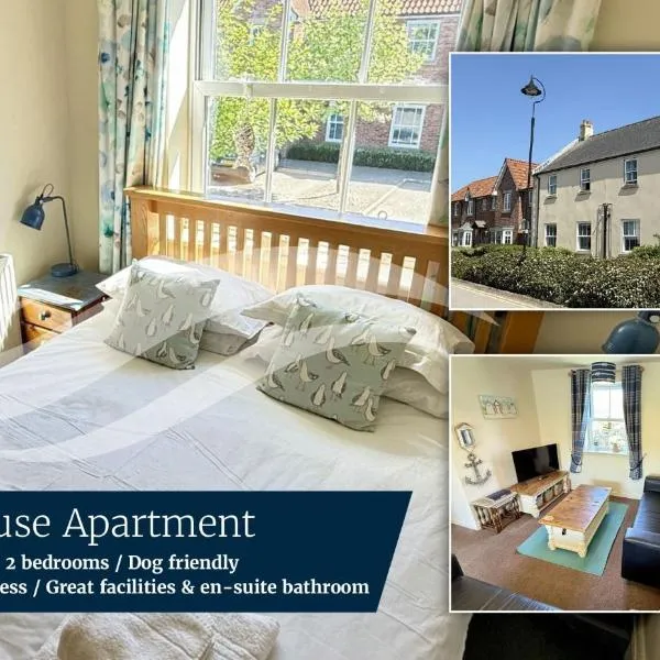 Lighthouse Apartment - Part of the The Bay Filey Holiday Village with pool, gym and direct beach access, pub, restaurant, tennis and meadows walks, готель у місті Файлі