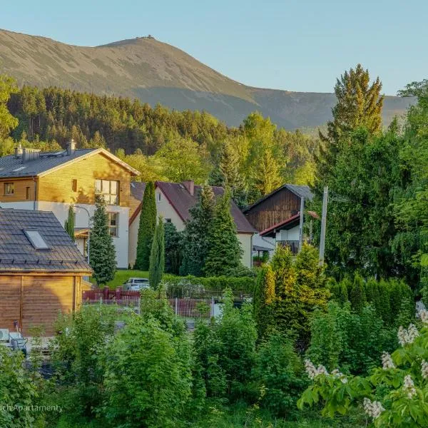 Przycup w Karkonoszach Apartamenty - Apartamenty nad Górskim Strumieniem Karpacz – hotel w mieście Karpacz