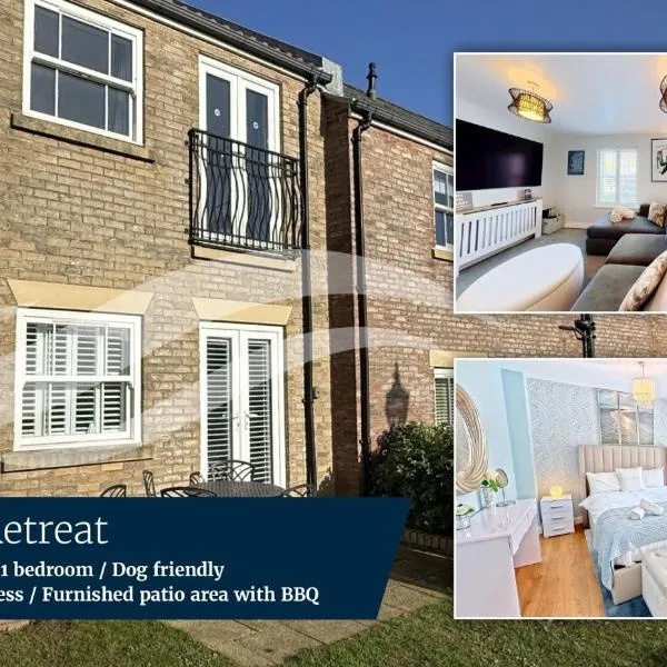 Terris Retreat - Part of the The Bay Filey Holiday Village with pool, gym and direct beach access, pub, restaurant, tennis and meadows walks, ξενοδοχείο σε Filey