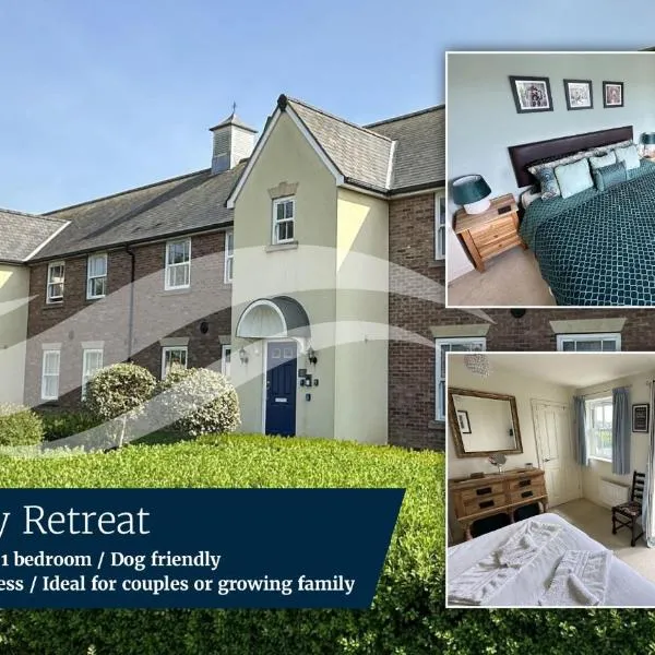 The Cosy Retreat - Part of the The Bay Filey Holiday Village with pool, gym and direct beach access, pub, restaurant, tennis and meadows walks – hotel w mieście Filey