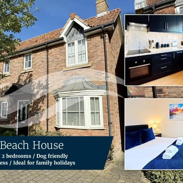 Baileys Beach House - Part of the The Bay Filey Holiday Village with pool, gym and direct beach access, pub, restaurant, tennis and meadows walks – hotel w mieście Filey