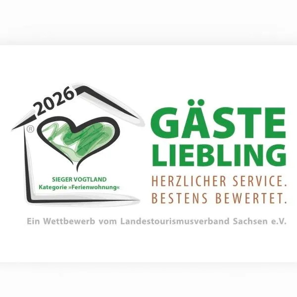Pumphuts Scheune Ferienwohnungen Nr 1 - 4 beim Freizeitpark Plohn โรงแรมในLengenfeld