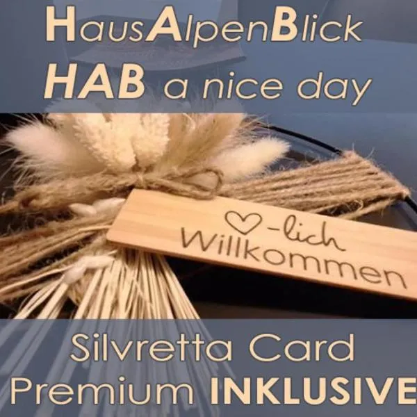 Haus Alpenblick - Silvretta Card Premium INKLUSIVE, hotel See