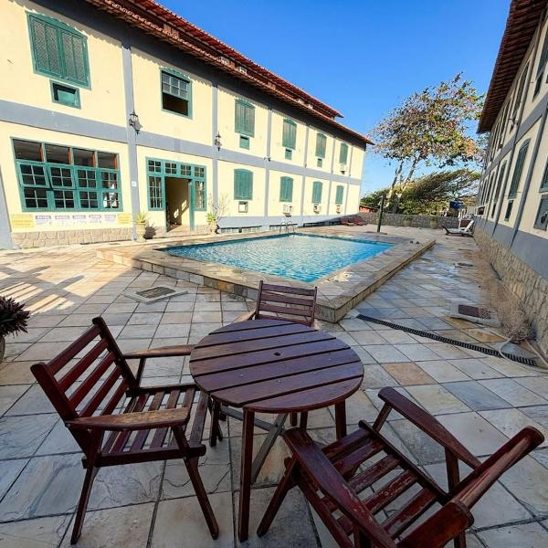 Flat Pé na Areia no Condomínio Âncora | Piscina
