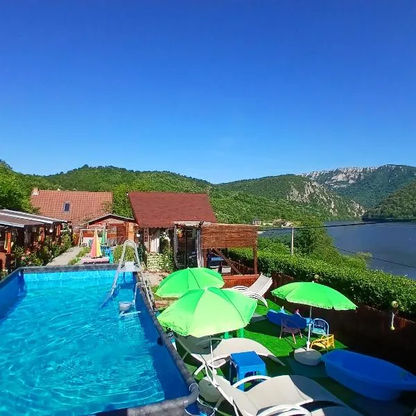 Clisura Dunarii Casutele Danca, hotell i Eşelniţa