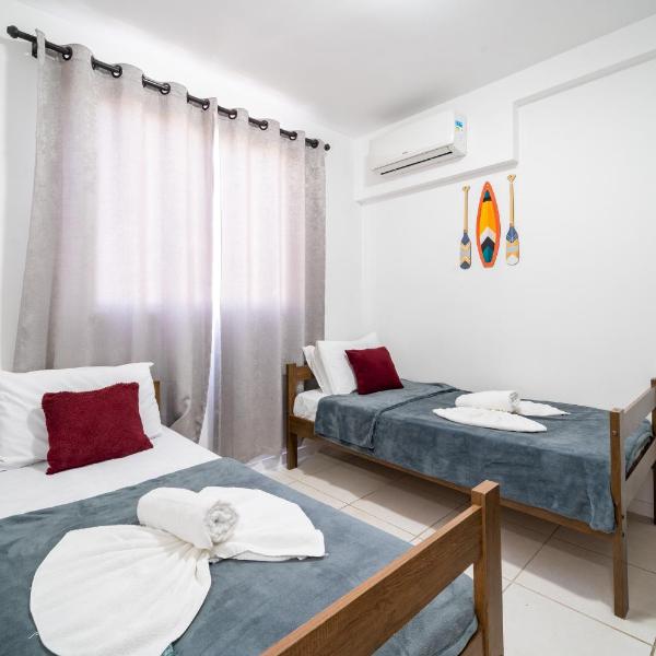 Apto Bal Picarras 150M PRAIA com PISICNA, sacada com CHURRASQUEIRA privativa, AR CONDICIONADO Wi Fi, PORTARIA 24h,vaga privativa de GARAGEM - Foto 2