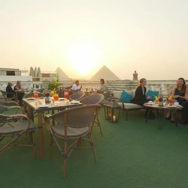 Star pyramids view, hotel u Kairu