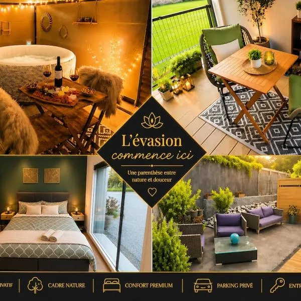 Studio en Gruyère - Grande terrasse privée 50m2 et Jaccuzi optionnel, hotel sa Hauteville
