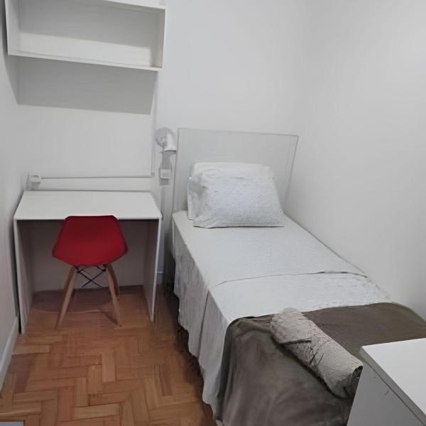 Quarto Individual na Augusta px Av Paulista e Frei Caneca