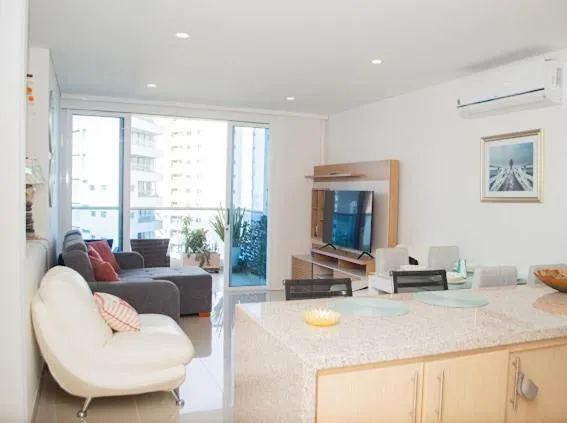 산타마르타에 위치한 호텔 An apartment with ocean views!