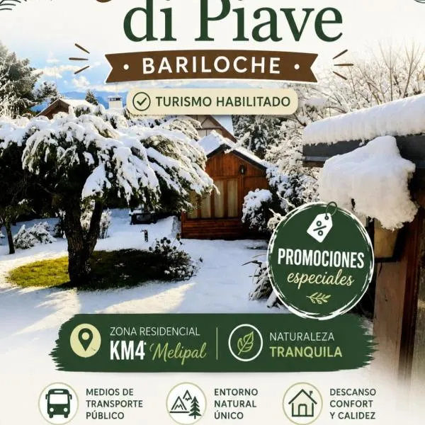 Cabaña di Piave, hotell sihtkohas San Carlos de Bariloche