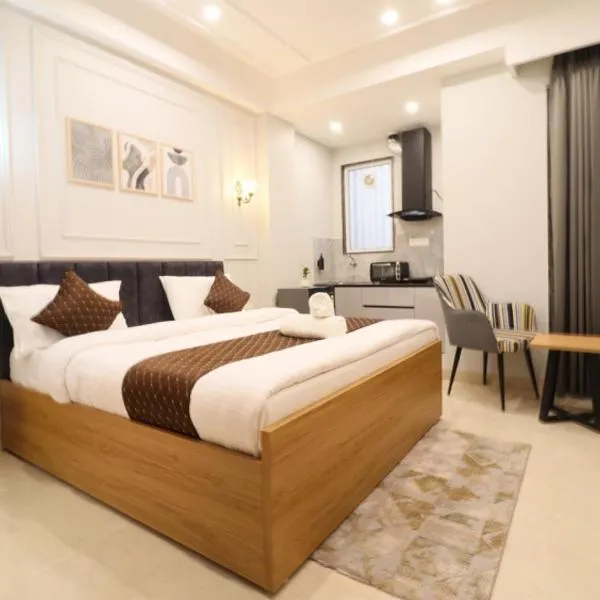Exotic Studio Stayz Near Artemis Hospitals - Gurgaon, hotel i Gurgaon