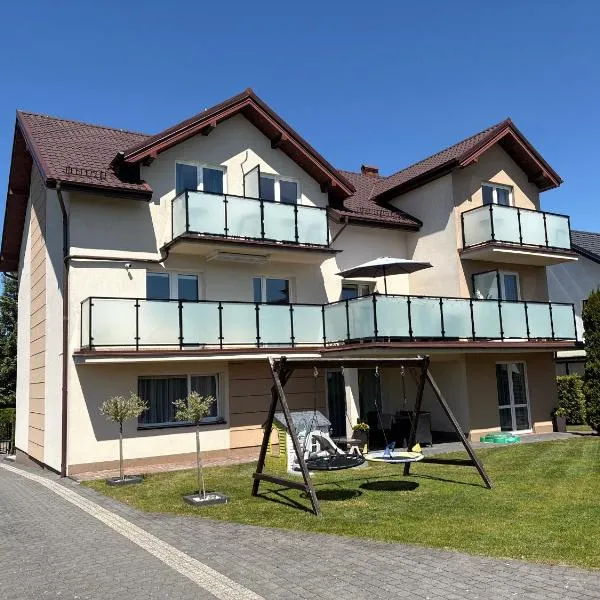 Bursztynowa fala, hotel a Ostrowo