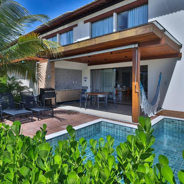 Condominio Frente Mar 3 suites com Ar Cond piscina e Hidro privativa