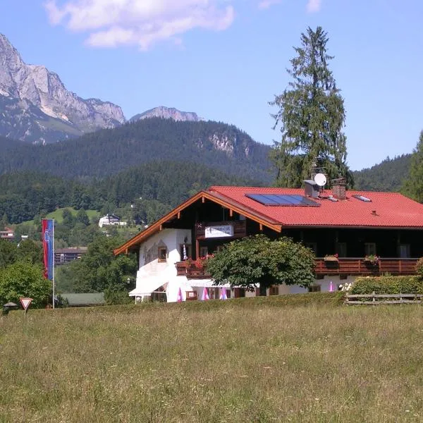 Cafe Pension Eckerbrunn, hotel v destinaci Schönau am Königssee