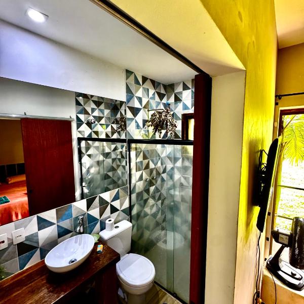 Casa completa 2 quartos- sítio c lago #privado- 15 Praia e cachoeira - Foto 3