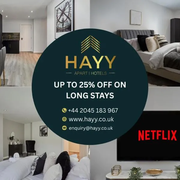 Hayy Luxury Homes Near Bradford City Centre, hotel di Bradford
