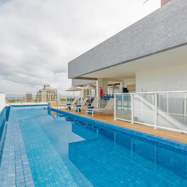 SM02 Perfeito Apartamento Vista a Mar c/ Piscina - Foto 4