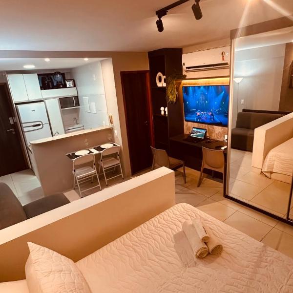 Flat Novo e Moderno a 200m do Shopping , com Piscina wifii 500mbps - Foto 3