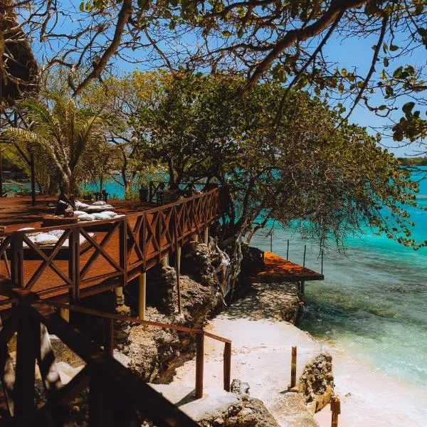 Isla Única- Islas del Rosario – hotel w mieście Isla Grande