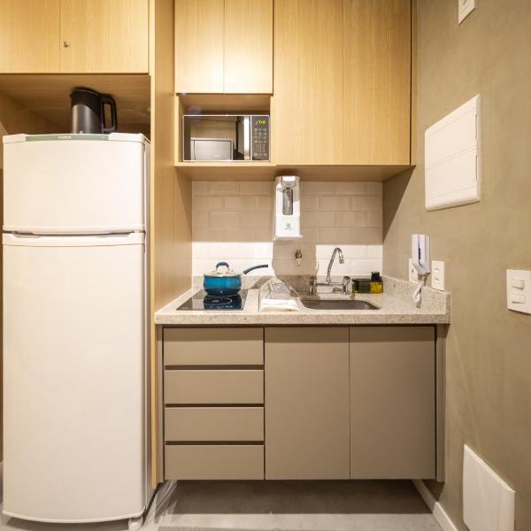 Studio completo em Pinheiros, Self check-in 24h, Internet rápida - Foto 5