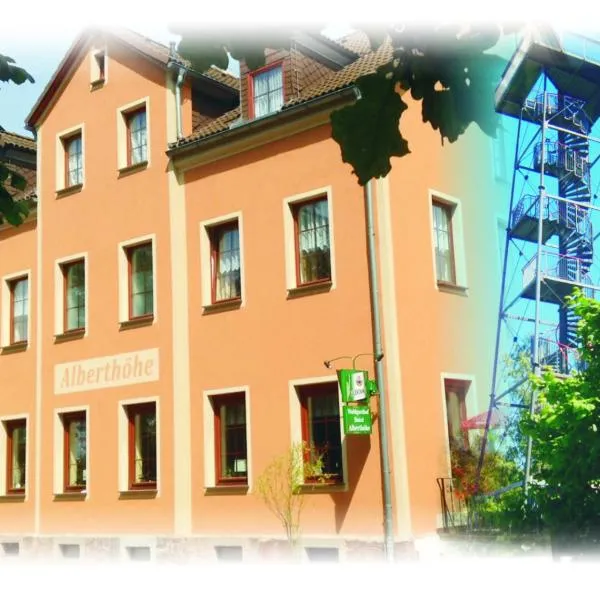 Waldgasthof & Hotel Alberthöhe, hotel em Lichtenstein