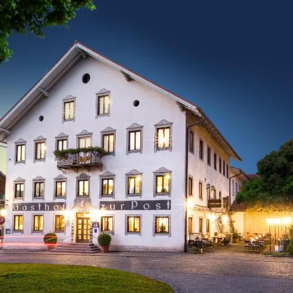 Gasthof zur Post, hotel v destinaci Eberfing