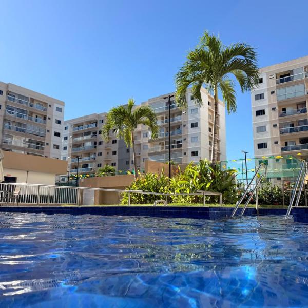 Apartamento Vista Real Aruana - 2 quartos com ar, tv smart, academia e piscina - Foto 3
