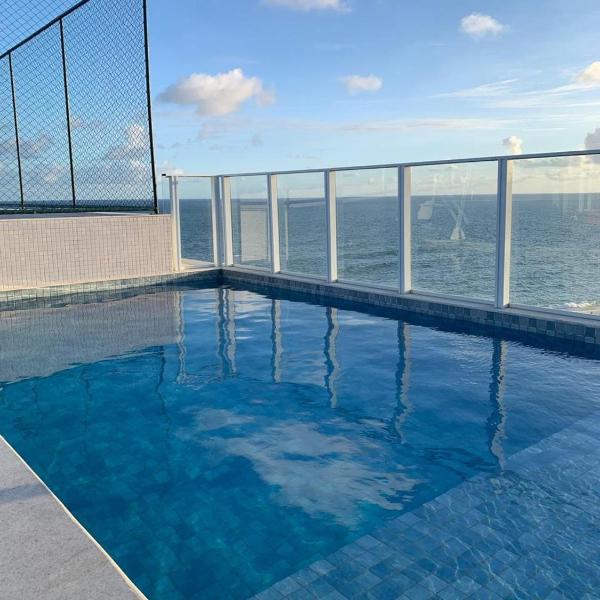 Vista Mar Piscina 200m praia e Estrutura completa Sinta o mar aqui - Foto 4