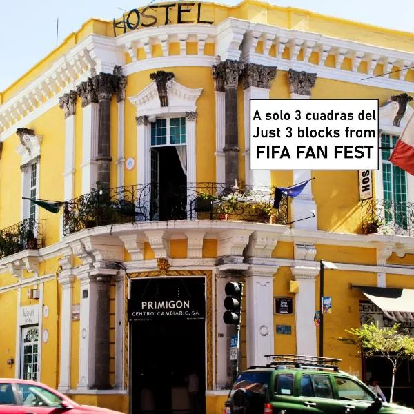 Hostel Hospedarte Centro, hotel di Guadalajara