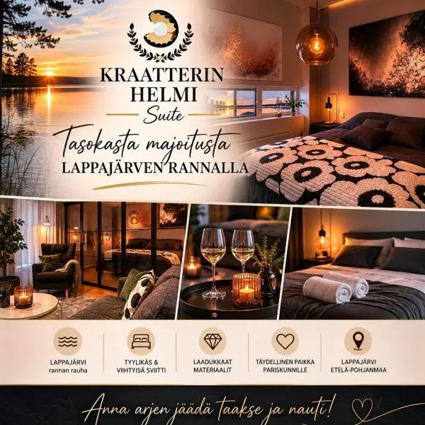 Kraatterin Helmi Suite Resort: Lappajärvi şehrinde bir otel