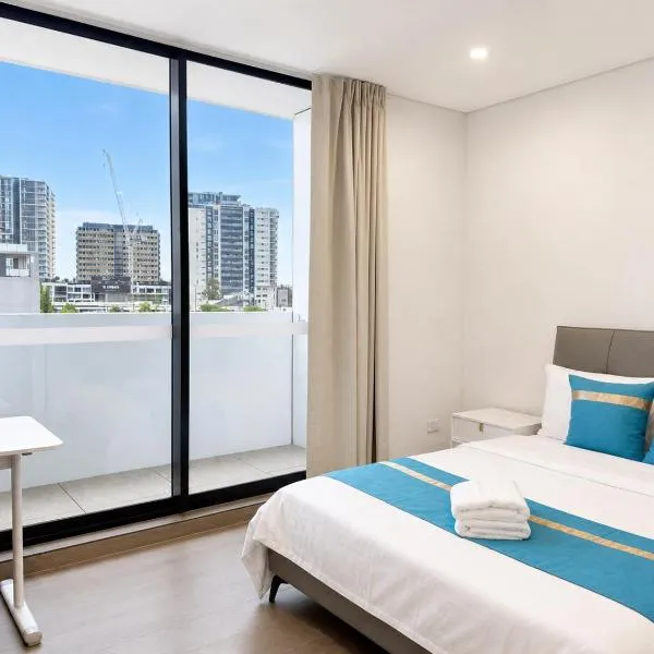 Granville Studio Ensuite toilet and kitchen: Clyde şehrinde bir otel