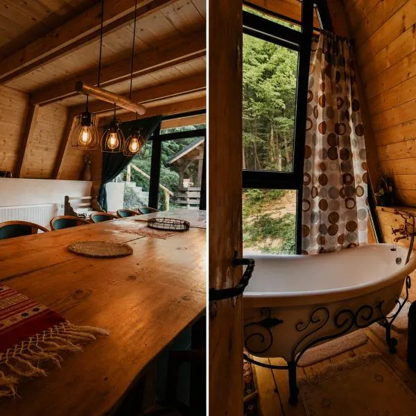 Cabana Aframe Blidari, hotel di Blidari