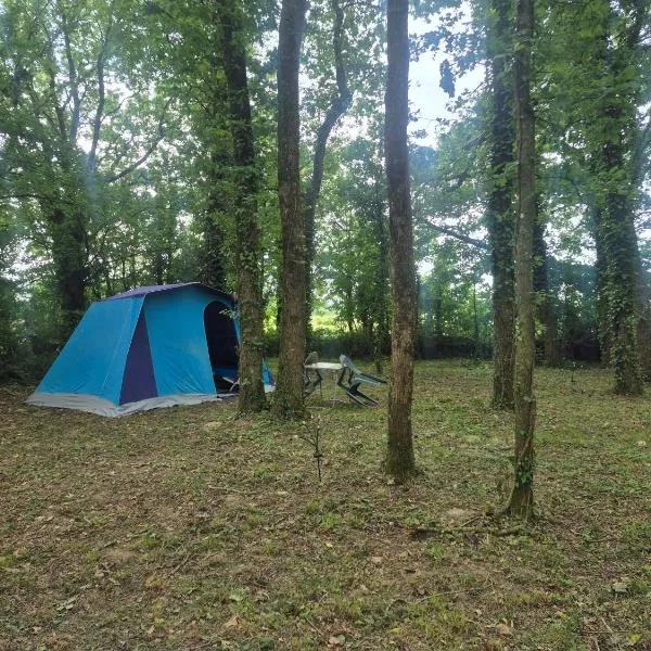 Le petit campîng de Vallye, hôtel à Maxent
