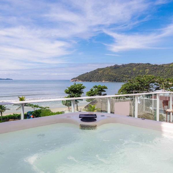 Ampla Cobertura com Vista Mar - Jacuzzi Privativa
