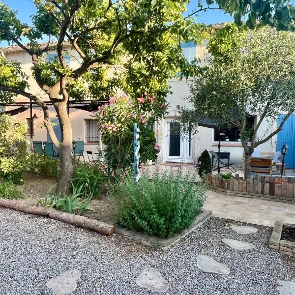 Le colibri bleu, hotel Argeliers-ben