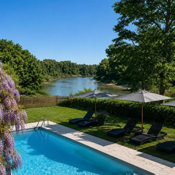 Le Clos des Berges de l'Ain, hotel di Charnoz