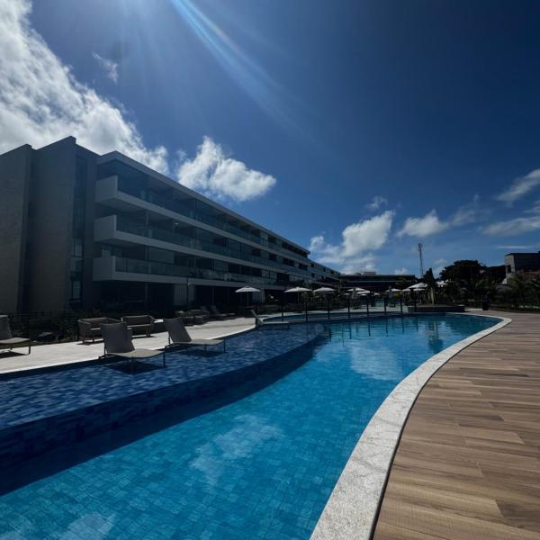 Resort Beach Class Summer FLAT PREMIUM 203 F Porto de Galinhas - perto da PRAIA - aceita PET - perto do centrinho - Até 4 pessoas - Foto 4
