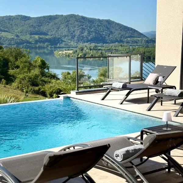 L escapade au bord du Rhône, khách sạn ở Saint-Vallier
