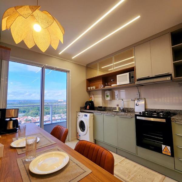 VER'Amazon - Studio de Luxo com Piscina e Garagem